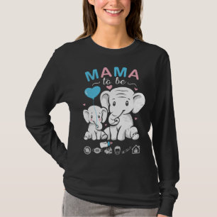 Camiseta Anúncio de Gravidez Bebê Novo para Mamãe Gráfica