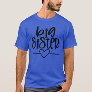 Camiseta Anúncio de Gravidez da Irmã Grande