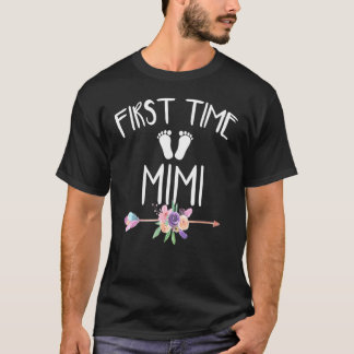 Camiseta Anúncio de gravidez da Mimi pela primeira vez no D
