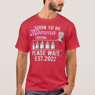 Camiseta Anúncio de Gravidez da Nova Vovó em Breve T