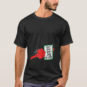 Camiseta Anúncio de gravidez de Natal feminino 2022 natal