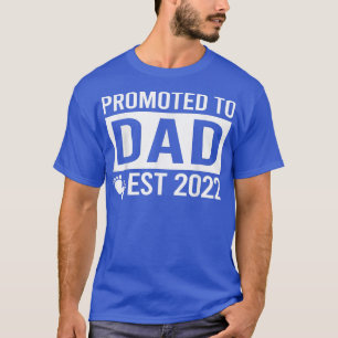 Camiseta Anúncio de Gravidez de Pai Divertido, Promovido