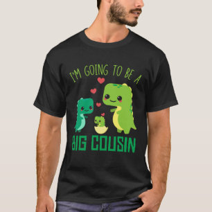 Camiseta Anúncio de gravidez Dinossauros Primos Orgulhosos