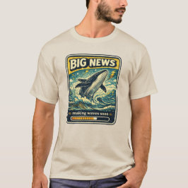 Camiseta Anúncio de Gravidez Divertido Revelação de Bebê Pa