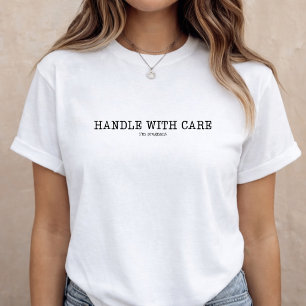 Camiseta Anúncio de Gravidez Divertido Revelação do Bebê