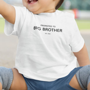 Camiseta Anúncio de Gravidez do Irmão Mais Velho