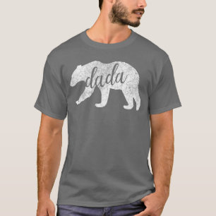 Camiseta Anúncio de gravidez do Urso Dada Angustiado amigo