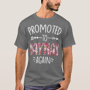 Camiseta Anúncio De Gravidez Em Breve Para Ser Novamente