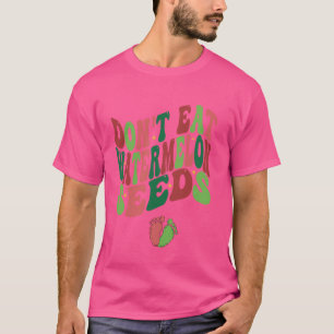 Camiseta Anúncio de gravidez engraçado Não coma melancia