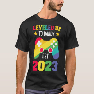 Camiseta Anúncio De Gravidez Levado Até Pai Brevemente Para