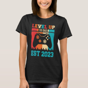 Camiseta Anúncio De Gravidez Levado Até Pai Brevemente Para