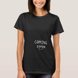 Camiseta Anúncio de gravidez Mãe