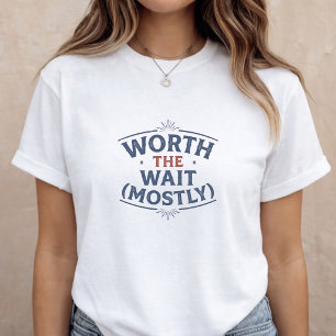 Camiseta Anúncio de Gravidez Mãe para Ser 4 de Julho