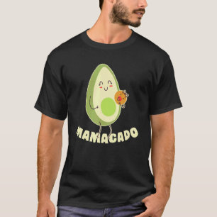 Camiseta Anúncio de Gravidez Mamacado Mãe Vegana Para Ser