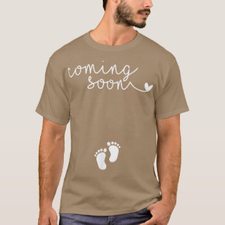Camiseta Anúncio de gravidez para a mãe grávida ser comi
