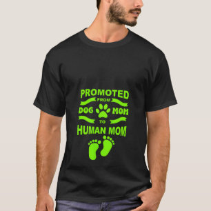 Camiseta Anúncio De Gravidez Promovido Da Mãe De Cachorro P