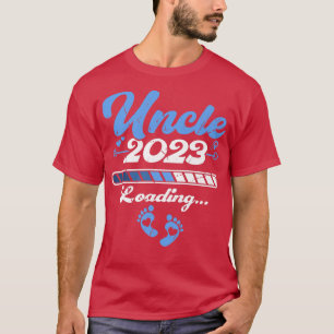 Camiseta Anúncio de Gravidez Tio 2023 Primeira Vez