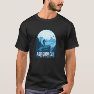 Camiseta Anúncio de Montanhismo de Escalada de Montanha Adi
