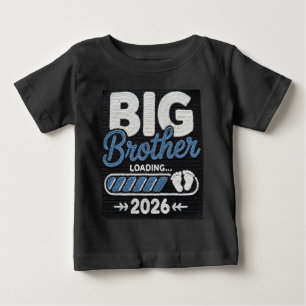 Camiseta anúncio de roupa do irmão mais velho 2026