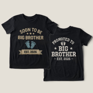 Camiseta anúncio de roupa do irmão mais velho 2026