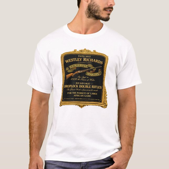 Camiseta Anúncio de velho armeiro (Frente)
