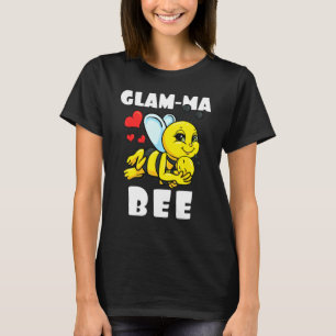Camiseta Anúncio do Bebê do Mãe Bee Correspondente à Famíli