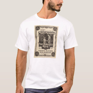 Camiseta Anúncio do expositor do filme silencioso de Mary