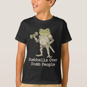 Camiseta Anúncio engraçado de gravidez de sapo medieval Grá
