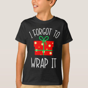Camiseta Anúncio engraçado de gravidez na época de Natal Es