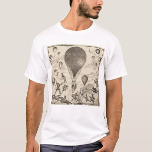 Camiseta Anúncio Francês Para Fabricante De Balões