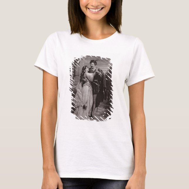 Camiseta Anúncio para "Romeu e Julieta", na Ópera (Frente)