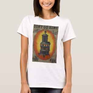 Camiseta Anúncio Vintage Para Queimador De Carvão Suave Dub