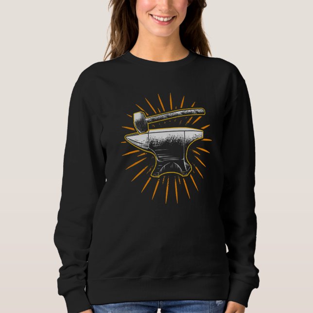 Camiseta Anvil Hammer Forger Farrier Craftsman Blacksmith M (Frente)