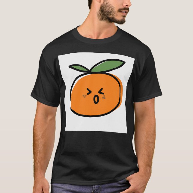 Camiseta Anxious Tangerine (Frente)