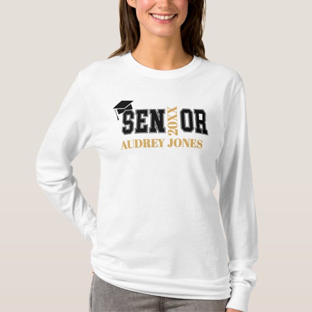 Camiseta Any Year Senior Graduate (Frente)