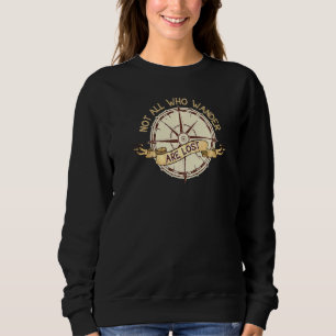 Camiseta Ao ar livre nem todos os que andam são perdidos e