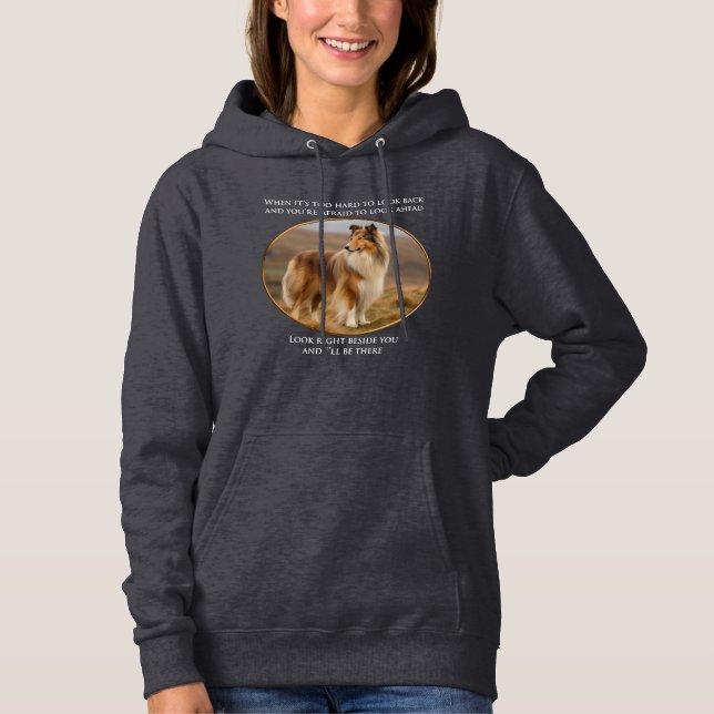 Camiseta Ao Lado De Você Collie (Frente)