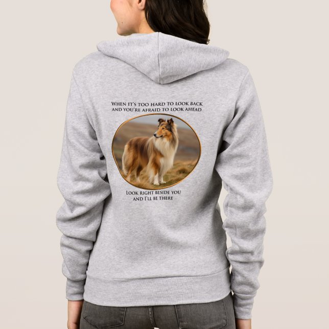Camiseta Ao Lado De Você Collie (Verso)