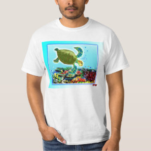 Camiseta Ao longo do grande recife de coral