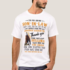 Camiseta Ao meu querido filho de direito