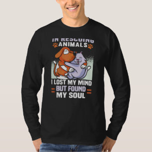 Camiseta Ao Recuperar Animais, Perdi A Minha Mente Dos Dire