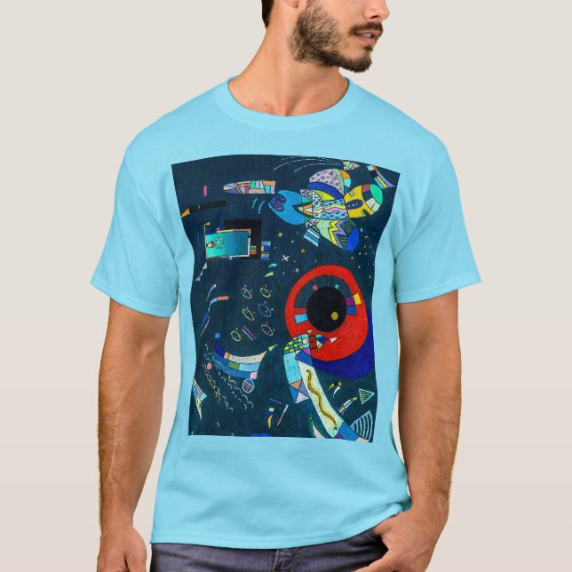 Camiseta Ao redor do círculo - Kandinsky (Frente)