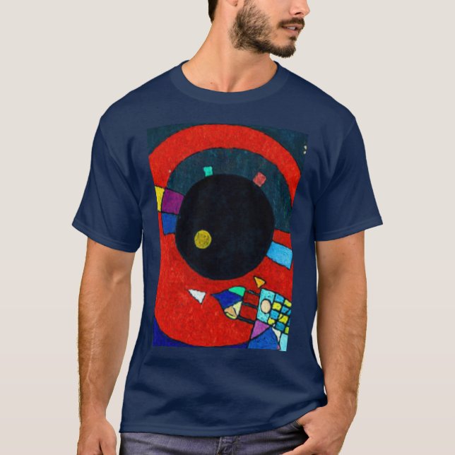 Camiseta Ao redor do círculo - Kandinsky (Frente)