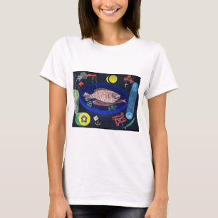 Camiseta Ao redor do peixe, Paul Klee