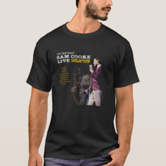 Camiseta Ao vivo na praça Harlem - Sam Cooke
