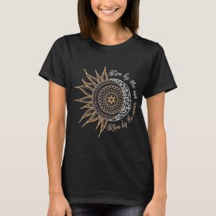 Camiseta Ao Vivo Pelo Amor Do Sol Pelo Bô Da Lua Cute Hippi