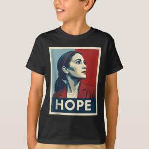 Camiseta Aoc Alexandria Ocasio Cortez 2028 Para Presidente 