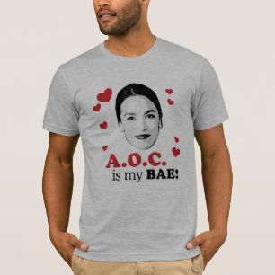 Camiseta AOC é meu BAE