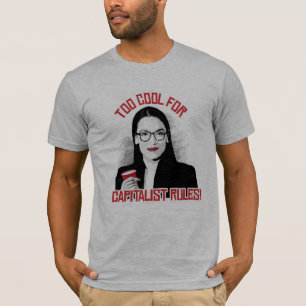 Camiseta AOC Muito Legal para as Regras Capitalistas