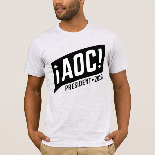 CAMISETA AOC PARA PRESIDENTE (Frente)